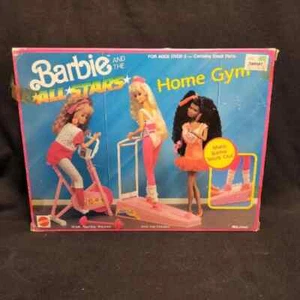 Vintage 1990 Barbie and the All-Stars Home Gym NO.7440 CP - Picture 1 of 2
