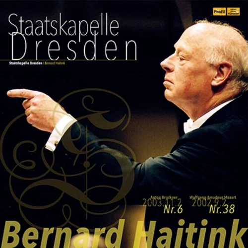 Haitink Staatskapelle Dresden Bruckner Sym No.6 Mozart Sym No.38 2 LP JAPAN NEW - Image 1 of 1