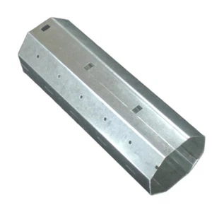Rolladen Stahlwelle 40 50 60 mm Achtkant SW  Rolladenwelle 100 - 250 cm - Afbeelding 1 van 1