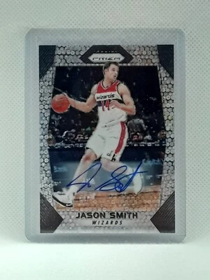 Jason Smith 2017-18 Prizm NBA - FAST BREAK AUTO - Washington Wizards - Image 1 of 2