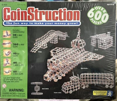 Coinstruction make money grow 600 件 NOS Educational Insights 1997 — 第 1/4 张图片