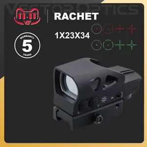 Vector Optics holographic Sight Gen2 1x34 Hunting Red Green Dot Scope 4 Reticle - Bild 1 von 5