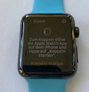 Apple Watch Series 3 42mm, Edelstahl, Saphirglas, Mobilfunk - Bild 1 von 3