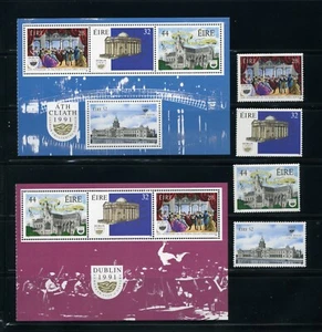 Irland postfrisch 828-31, 30a, 31a Dublin, Kulturstadt IR752 - Bild 1 von 1