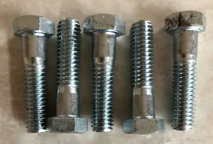 Menge 5 - Sechskant-Schulterschrauben: 3/8” - 16 tpi x 1-1/2” lang, A - Bild 1 von 3