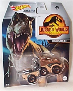 Jurassic World Dominion Tyrannosaurus Rex Hot Wheels GWR50 New Cared Blister - Picture 1 of 1