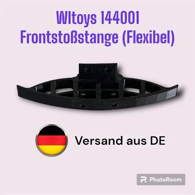 Wltoys 144001 124018 124017 Frontstoßstange Stoßfänger Upgradeteil (Flexibel)