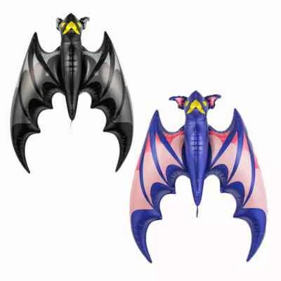 Halloween Vampire Bat Foil Helium Air Balloons Party Props Decoration Supplies — 第 1/3 张图片