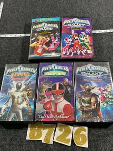 MIGHTY MORPHIN POWER RANGERS VHS LOT 1994 SABAN FOX KIDS VINTAGE SET OF 5 - Picture 1 of 8