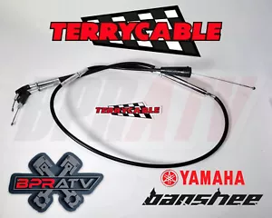 Banshee TWIST Throttle Cable Terrycable Black Vinyl Keihin Mikuni PWK AS Lectron - Picture 1 of 7