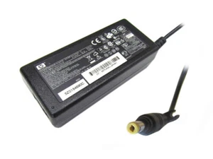 HP Original AC Adapter PA-1650-02C 65W 18,5v 3,5A schwarz mit Stromkabel - Bild 1 von 3
