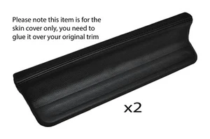 Negro Pegatina 2X Puerta Trasera Protector Umbral Piel Cubiertas Para Rover 400 - Imagen 1 de 3