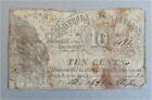 Haverhill Association Massachusetts 10 Cent Note 1862 Civil War era paper money