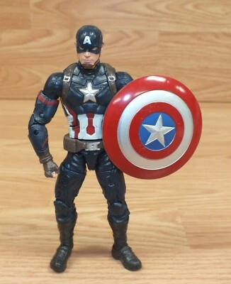 Figura de acción genuina Mattel 2013 6" (pulgadas) Capitán América Superhéroe PVC  Foto 1 de 4