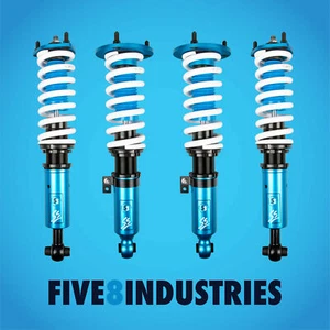 Five8 Industrias Para 98-05 Lexus GS300 GS400 GS430 Coilovers Altura ajustable - Imagen 1 de 3