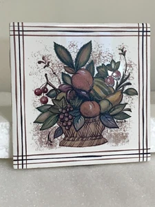 New Decorative Ceramic Tiles Fruit in a basket Theme - Picture 1 of 5