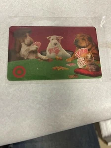 Target Vintage Dogs Playing Cards Gift card - Picture 1 of 1