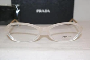 Brandneu Original Prada 05O 53-16-135 Milchig Weiß EAD-1O1 mit Original Etui! - Bild 1 von 5