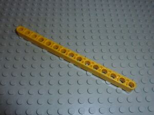 1 x LEGO Technic Yellow Beam 15 ref 32278 Set 8275/8146/8295/8421/8053/8069/8258