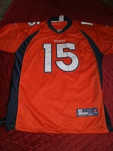 GENTLY USED TEBOW #15 BRONCOS ONFIELD REEBOK - Bild 1 von 4
