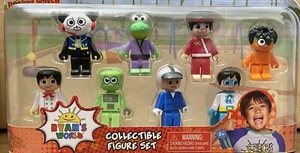 Ryan's World Collectible Figure 8-Piece Set NEW - Picture 1 of 2