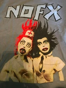 Vintage 2000 NOFX Pump Up The Valuum Tour Shirt Größe Small Alternative Punk Rock - Bild 1 von 4