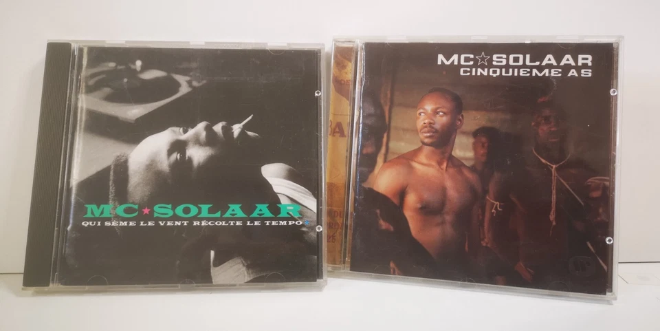 Lot 2 CD MC SOLAAR Cinquième As et Qui sème le vent ... - Photo 1/1