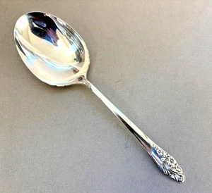 Oneida Community EVENING STAR 8 5/8 Casserole Serving Spoon Silverplate - Picture 1 of 4