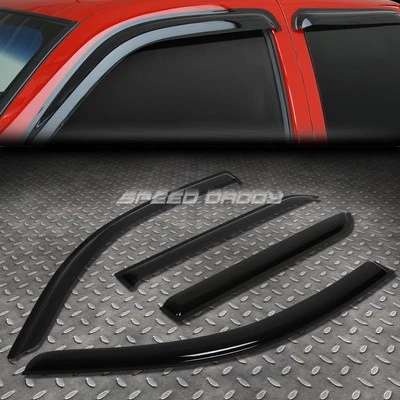 FOR 08-14 SCION XD XP110 SMOKE TINT WINDOW VISOR SHADE/SUN WIND/RAIN DEFLECTOR - Image 1 of 4