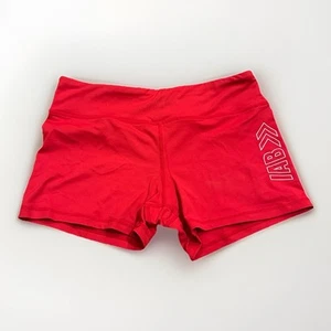 IAB Women’s Shorts Sz Medium Booty Red Workout Gym 3.25" Inseam Low Rise Workout - Picture 1 of 8