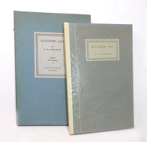 H. M. TOMLINSON - ILLUSION:1915 -1ST LTD ED. -1928 - BOXED -MEMOIR OF WW I -FINE - Picture 1 of 4
