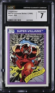 Marvel Universe # 55 Juggernaut 1990 clasificación CGC 7 - Imagen 1 de 2