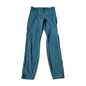 Vuori Womens S Stride Pocket Leggings Blue Dark Luna 7/8 Length Pull On VW429 - Picture 1 of 6
