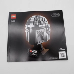 Lego 75328 Star Wars Elmetto Collezione Mandaloriano Manuale Istruzioni Libretto - Foto 1 di 4