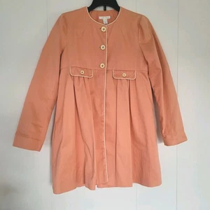 Marie Chantal Lined Coat Size 12 Large Jacket Dressy Blush Pink Designer - Picture 1 of 4
