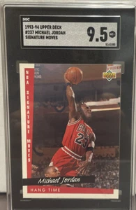 1993 UPPER DECK #237 MICHAEL JORDAN BULLS SGC 9.5 - Picture 1 of 2