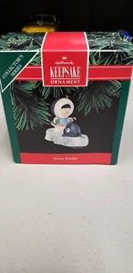 HALLMARK KEEPSAKE "FROSTY FRIENDS" 13TH IN THE SERIES!!! ESKIMO W/ WHALE 04291 - Picture 1 of 7