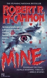 Mine by Robert R. McCammon - 1991 1st Printing Pocket Paperback - Cut-Out Cover - Picture 1 of 1