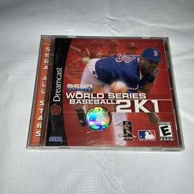 Sega Sports World Series Baseball 2K1 - Sega Dreamcast - Complete CIB