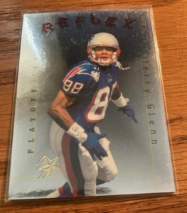 1997 Beginnings Reflex Gold Star Redemption #10 Terry Glenn Patriots Ohio State - Picture 1 of 2
