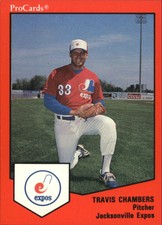 1989 Jacksonville Expos ProCards #162 Travis Chambers