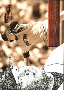 1996 Pinnacle Aficionado Baseball Card #9 Roger Clemens