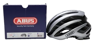 ABUS Rennradhelm AirBreaker High-End Fahrradhelm,Silber(gleam silver),Gr.S:51-55 - Bild 1 von 3