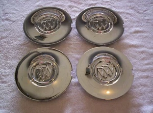 08-10 Buick Enclave (4) OEM Chrome Center Caps P/N 9597105 - Picture 1 of 2