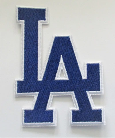LOT OF (1)  MLB BASEBALL LOS ANGELES DODGERS (BLUE)(LA)EMBROIDERED PATCH  # 59 Cover