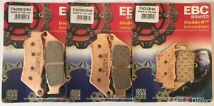 EBC Sintered FRONT and REAR Disc Brake Pads Fits BMW F800GS (2008 to 2018)
