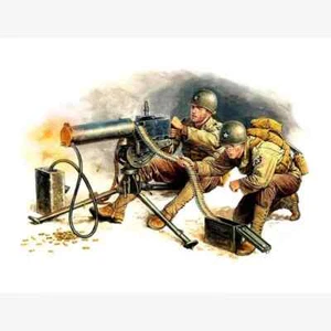 Master Box 3519 American Machine-Gunners, Europa Escala 1/35 Modelo Kit 1944 Año - Imagen 1 de 4