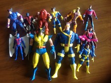 Marvel X-Men action figures lot of 11 sold as is