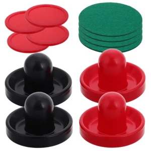 1 Set Eishockey-Pucks, Eishockey-Paddel, Tisch-Hockey-Spiel-Requisiten, - Bild 1 von 12