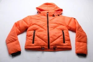 Zyia Active Women's Zermatt Puffy Full-Zip Coat DM3 Orange Size XS NWT - Picture 1 of 7